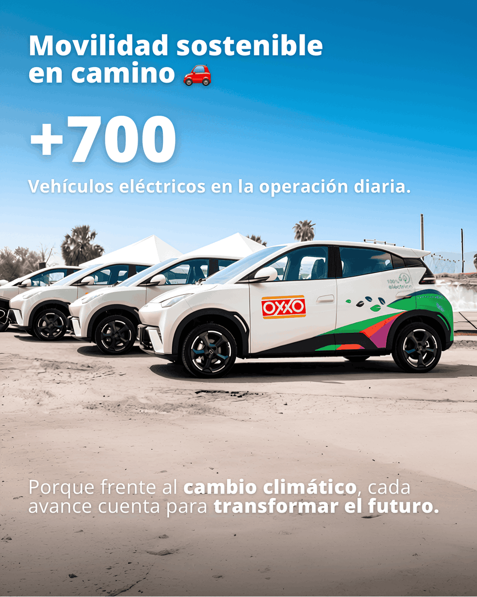 FEMSA's tweet photo. Cada avance cuenta cuando se trata de cuidar el planeta. En 2025, el consumo de electricidad renovable nos permitió evitar la emisión de 756,755 toneladas de CO₂e. Hoy, el 65.2% de la electricidad que consumimos en FEMSA y negocios proviene de fuentes renovables.

Este Día Internacional contra el Cambio Climático, compartimos parte del camino que seguimos recorriendo.

#SomosFEMSA #Sostenibilidad