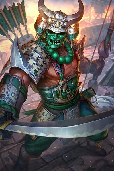 SMITEGame's tweet photo. Live Now! Grab the Shogun Hachiman skin as part of twitch drops.

Check out https://t.co/VO5qUTiQcK or your favorite Smite 2 streamers to earn this! https://t.co/ktyvcPM4w2