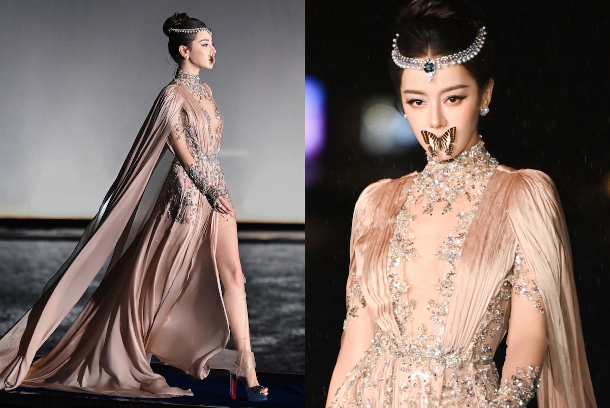 AsianDramaPanda's tweet photo. #Dilraba Dubbed the Red Carpet Goddess with Viral Butterfly Moment https://t.co/FQGqQA2OOc https://t.co/d9xcORMyPe
