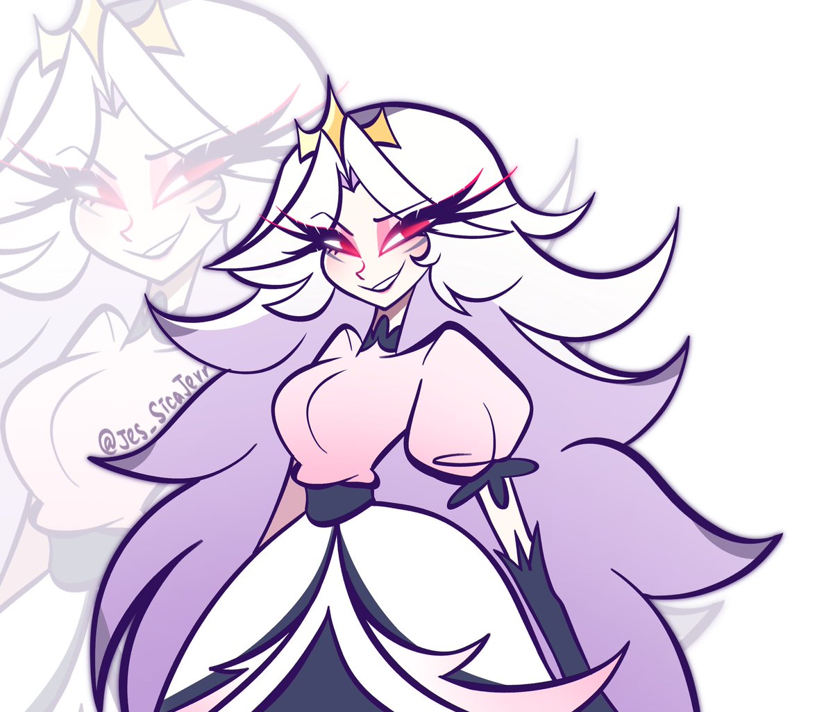 Jes_SicaJerr's tweet photo. Drawing Stella in human form💘🔥

AAAAAAA IMA IN LOVE WITH HER ONCE I WATCHED THE LATEST EP😭😭❤️‍🔥 So I just tried to draw her as human 👀(as I’m curious what will she look like in human form)

[Art By Me]
#helluvaboss #helluvabossfanart #helluvabossstella #helluvabossstolas https://t.co/GDYbVsTs8X