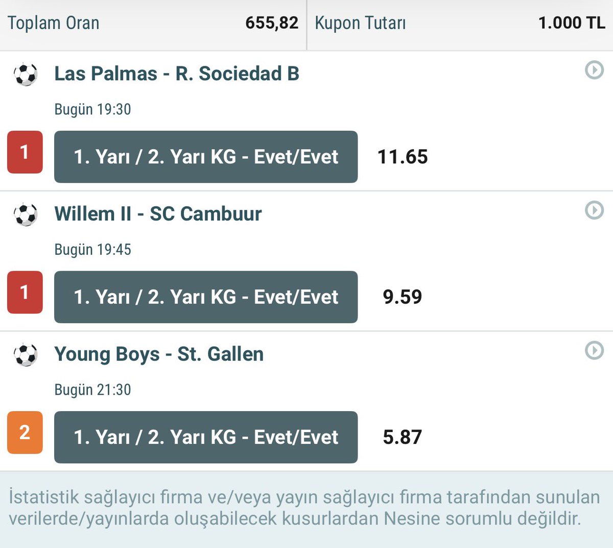 profesorbahiis's tweet photo. İddaa'nın yazısız kuralı:
Mantık yürüttüğün kupon yatar, rüyada gördüğün 655 oran tutar. 

Görseli buraya sabitliyorum. Gece ya tebrikleri kabul ederim ya da bu postu hiç atmamış gibi davranırım. https://t.co/X7o7b41WW7
