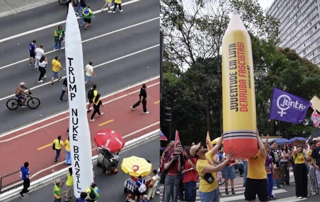 MonicaSeixas's tweet photo. 📢 De um lado aqueles que pedem pro Brasil ser bombardeado e do outro aqueles que querem que sejamos o PAIS DA EDUCAÇÃO! A escolha não é difícil. https://t.co/hMFVmyhzZ9