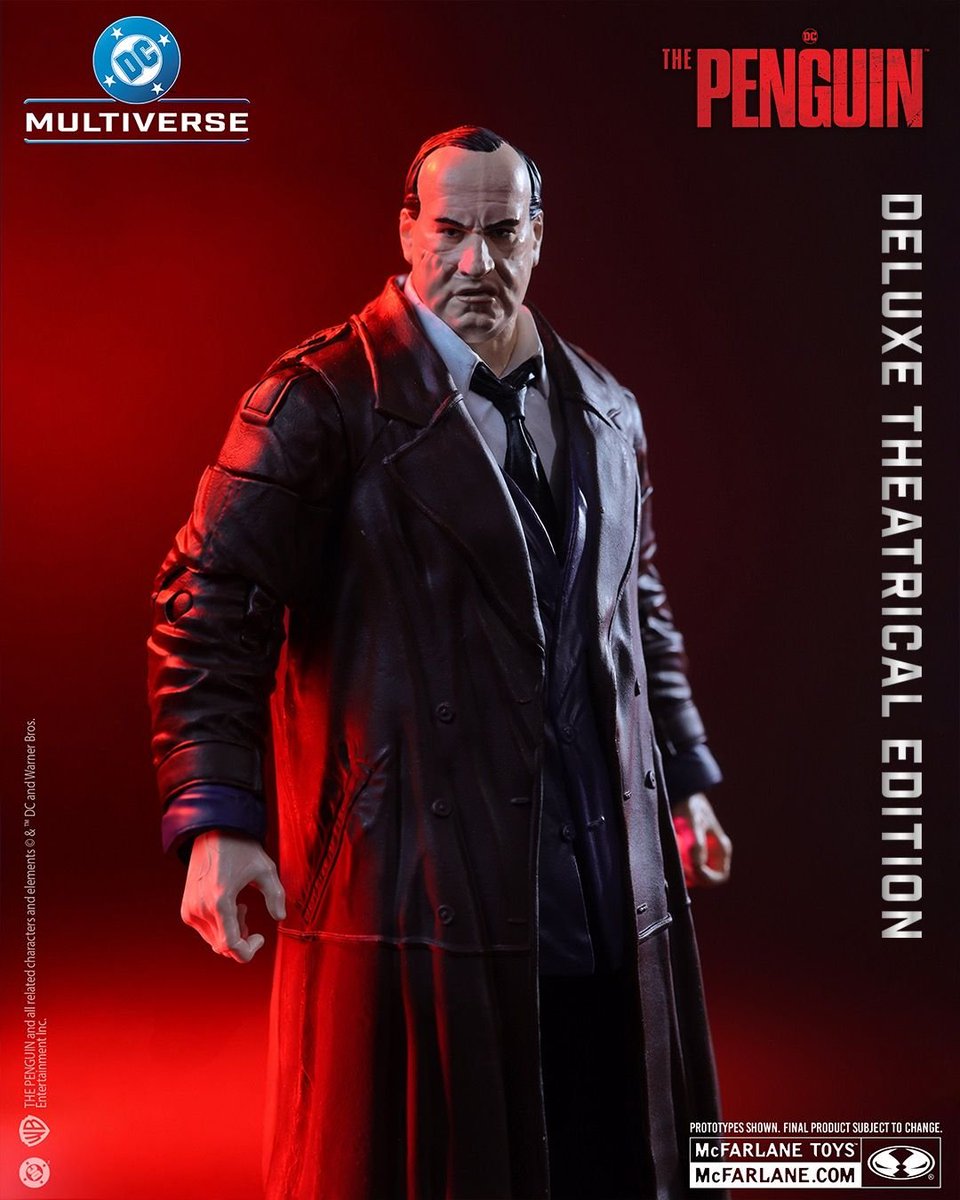 StateOverse's tweet photo. McFarlane Toys DC Multiverse The Penguin from  the television series of the same name, preorders open Monday (10/26). https://t.co/LrCzD9GUer