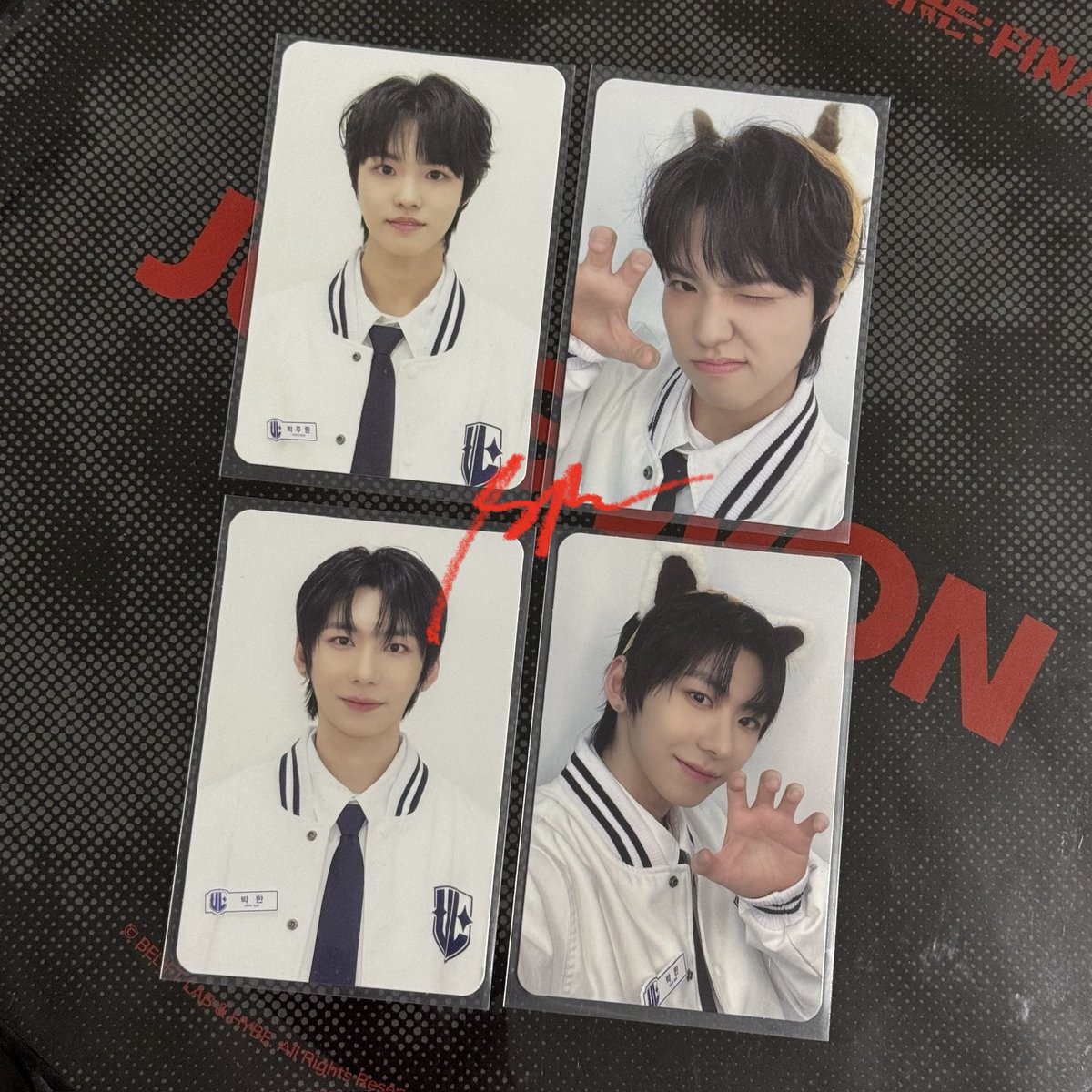 82five's tweet photo. wts lfb ph ahof universe league nemo album

🪷 park han &amp; juwon id / animal pc set
     ✴︎ ₱450 set | payo

୨୧ mint condition, don’t claim if sensitive
୨୧ on hand &amp; ready to ship
୨୧ weekend shipping only

read t&amp;c first: https://t.co/tJwifaESZX https://t.co/o4JjZFfNP0