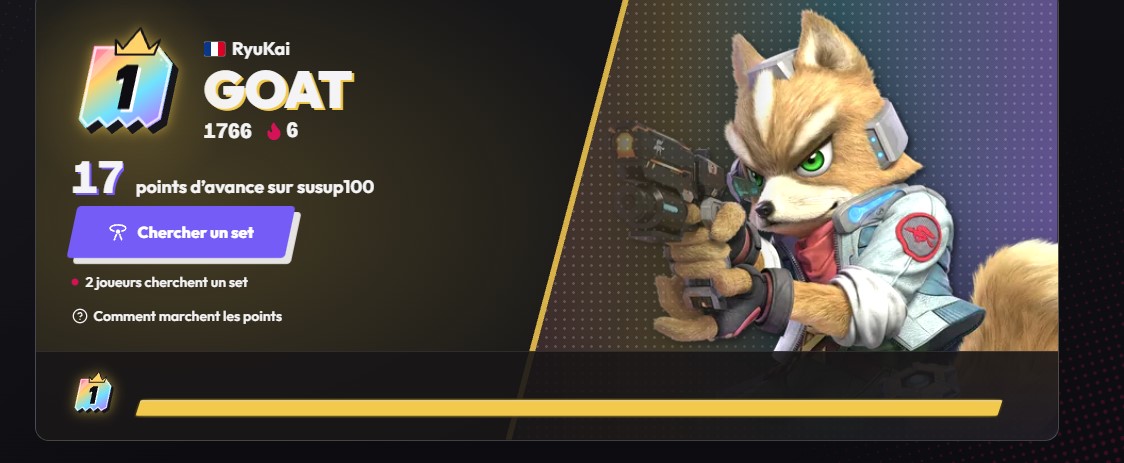 RyuKai's tweet photo. Merci à tout le monde d'être passé sur le stream c'était marrant !

Shobu est vrmt cool à utiliser, quand tous les bugs seront fix le ladder sera incroyable 

PS: dès la 1ere session, jsuis déjà le goat.. https://t.co/ATjrXT53jt