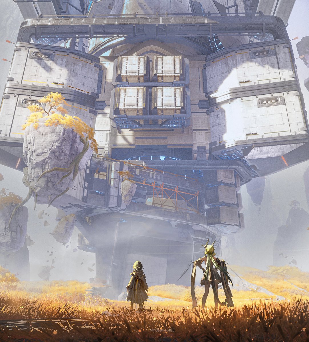 weiwei483's tweet photo. Here, I drew you a home… Don’t get the wrong idea...~
#ArknightsEndfield #InkSanctuary https://t.co/AvrjFlfz4w