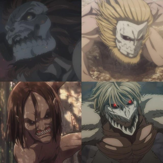 TheBaronEmerald's tweet photo. Why can Ymir's Jaw Titan speak when other Jaw Titans can't? Speaking isn't a trait of the Jaw Titan. https://t.co/PIQzrFv9Hd