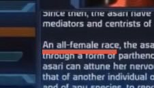 Imaconsumer's tweet photo. I'll just leave this right here, also monogendered means one gender not two, when they say no real meaning, they didn't say zero meaning, this agenda pushing is exactly the reason why BioWare closed and most of us, the real fans no longer care. https://t.co/T4TmzRF9tU