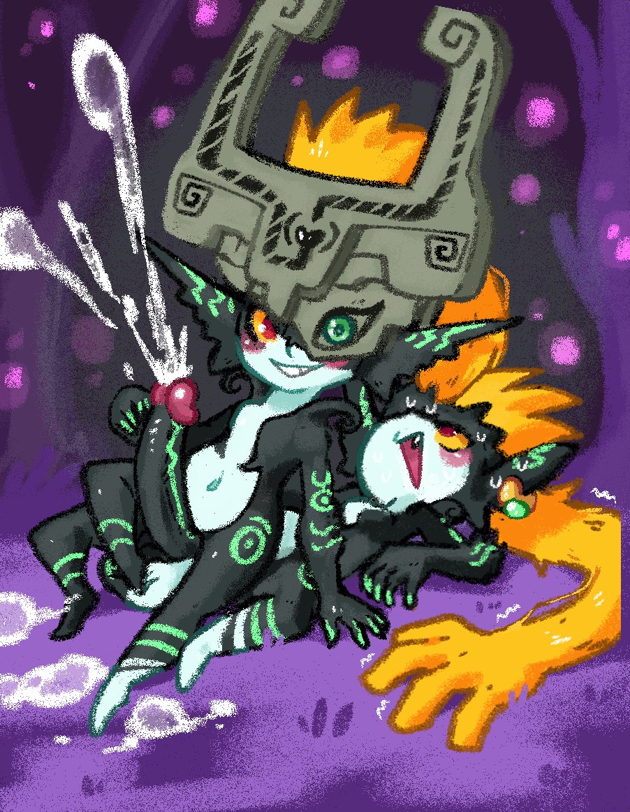 TomoSteamboing's tweet photo. The #MegaUFOCloneProject  continues!  this time with Midna! 🛸

(Unfortunately, I got the tag wrong on the previous drawing, so I’ll re-upload it along with this one, and no one will even notice tehe~!) https://t.co/6U7KeqmLmT