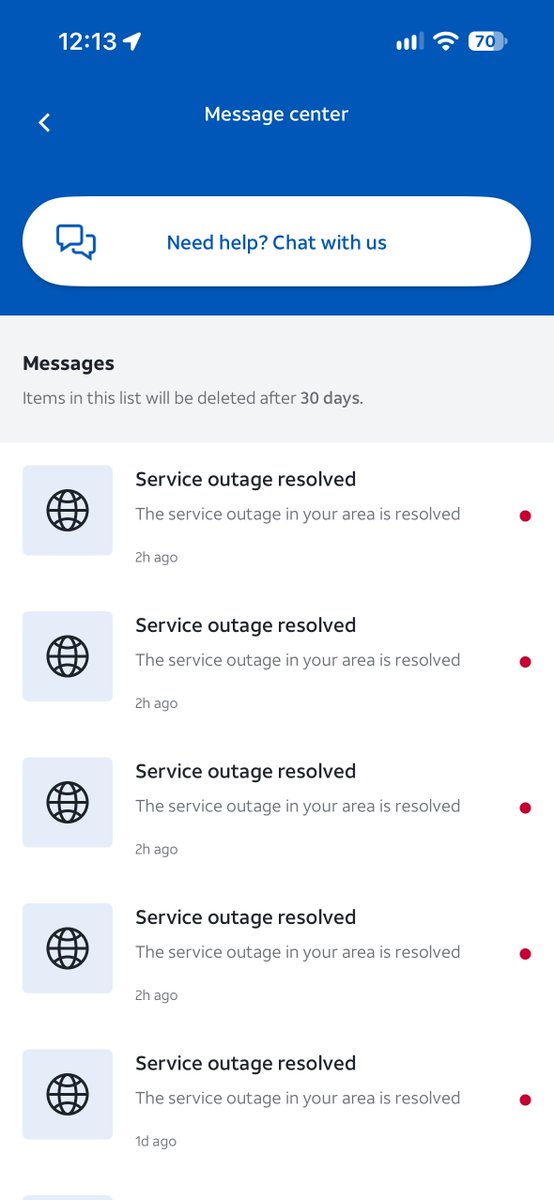 JeremyShinall's tweet photo. Hey @ATT - what is the deal in Orlando? I’ve had no service since Monday. Smart Home Manager only ever shows the same status. Yet, it also gives me messages every 2 hours that the outage is resolved. Oh, and you spam me via text. This is pathetic and I’m close to canceling. https://t.co/esjnAFTikT