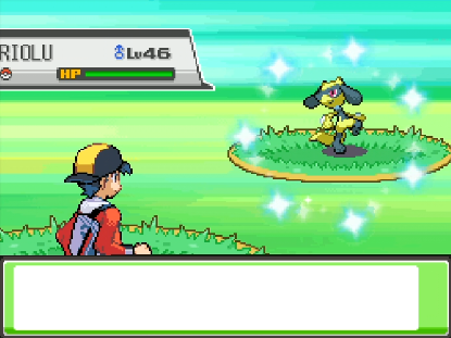 STEHGEIG3R's tweet photo. Shiny Safari Riolu after 719 encounters in HeartGold! 
I had only just started my first stream in 3 months, and not even 10 minutes after starting the stream luck was back!

But Riolu is a tough target, having only a 30% to catch, however... WE CAUGHT IT FIRST BALL✨ https://t.co/6JyqlE4ufm
