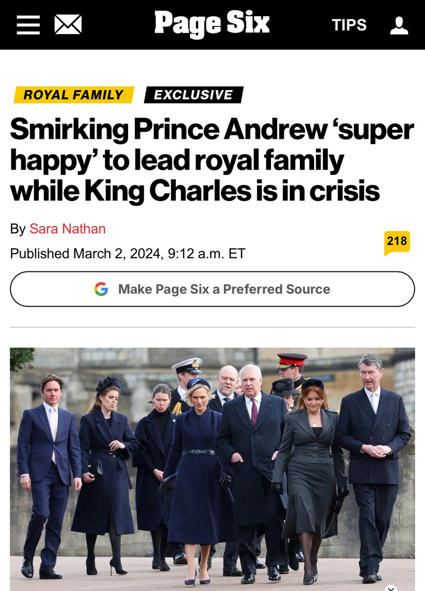 Mimicinque's tweet photo. @Tessadunlop @Independent Meghan distanced herself from an alleged pedo. cut him off instantly than the late Queen, King Charles III, Prince William,  Kate Middleton aka advocate for children &amp; early years Princess of Wales. 
The British Royal family are still cuddling Prince Andrew. Kids let near Andrew https://t.co/WZhdNXxuDf