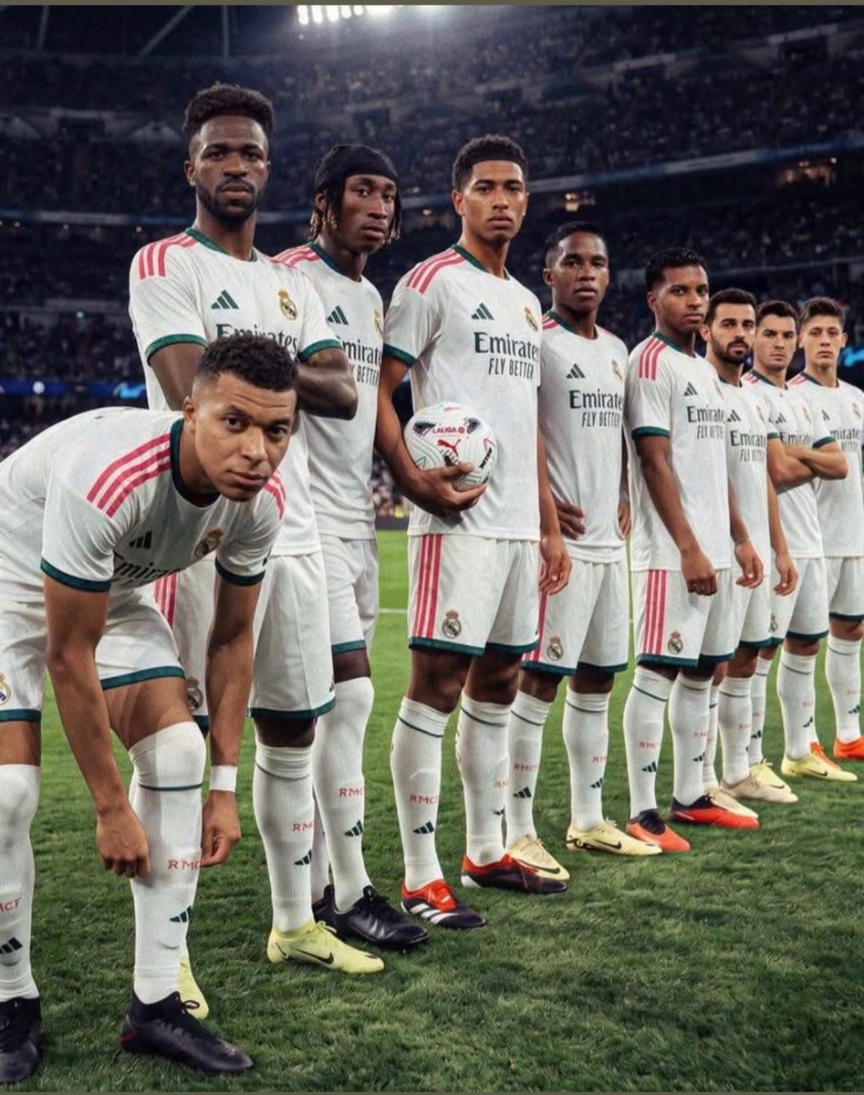 Oscarbnef's tweet photo. Demain, Madrid ne joue pas seulement un match, on dicte le tempo. 🤍✨
Un bloc uni, des transitions tranchantes et onze guerriers qui font l'effort les uns pour les autres. Quand la cohérence tactique rencontre la magie des connexions madrilènes, rien ne peut nous arrêter ! 👑 🔱 https://t.co/hZvkU7e5fS