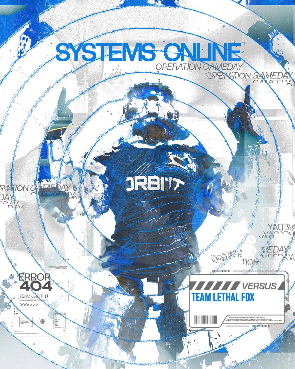 ORBITEXP's tweet photo. ORBIT HALO _
_ SYSTEMS ONLINE . . . //

WE COMMENCE OPERATION GAMEDAY  for our team in the @Cloud9 Halo Infinite $2k Open Domination Tournament!

First Matchup:

🔹️Orbit Esports
VS
🔹️Team Lethal Fox

#Halo #Cloud9 #ExperienceTheOrbit🪐 https://t.co/0DSK30dpkC