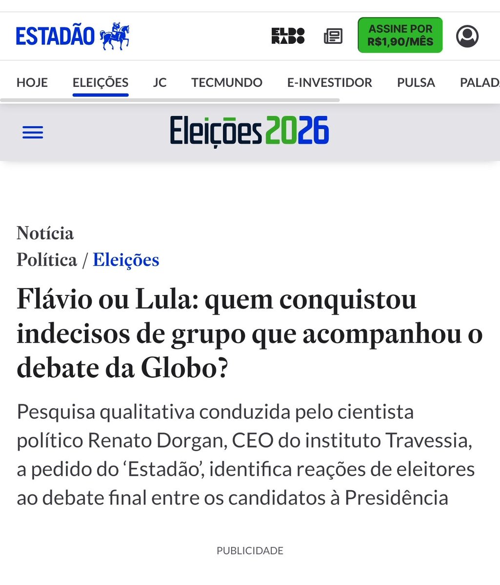 Coacci's tweet photo. FOCA NO GRUPO FOCAL

Li as matérias e relatórios dos grupos focais sobre o debate de ontem e os sinais são positivos para nós. O resumo de quase todos é que o Flávio perdeu, ainda que não considerem o Lula vencedor. Ou seja, rejeitaram mais o Flávio que o Lula. Vamos vencer! https://t.co/cWXL0xuATo