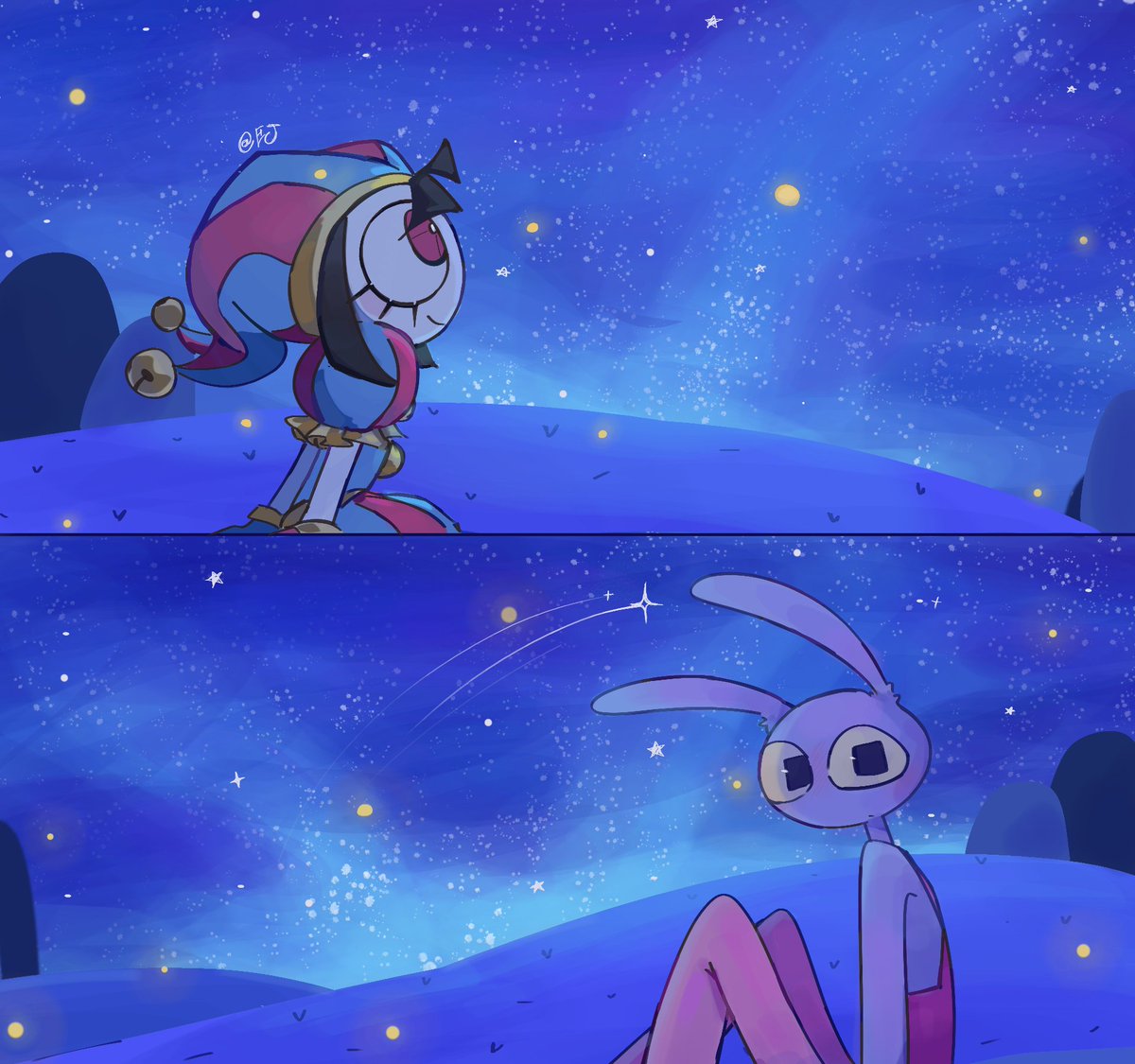 EmeraldJune_'s tweet photo. 🌌 #funnybunny https://t.co/5jVbflo7uV