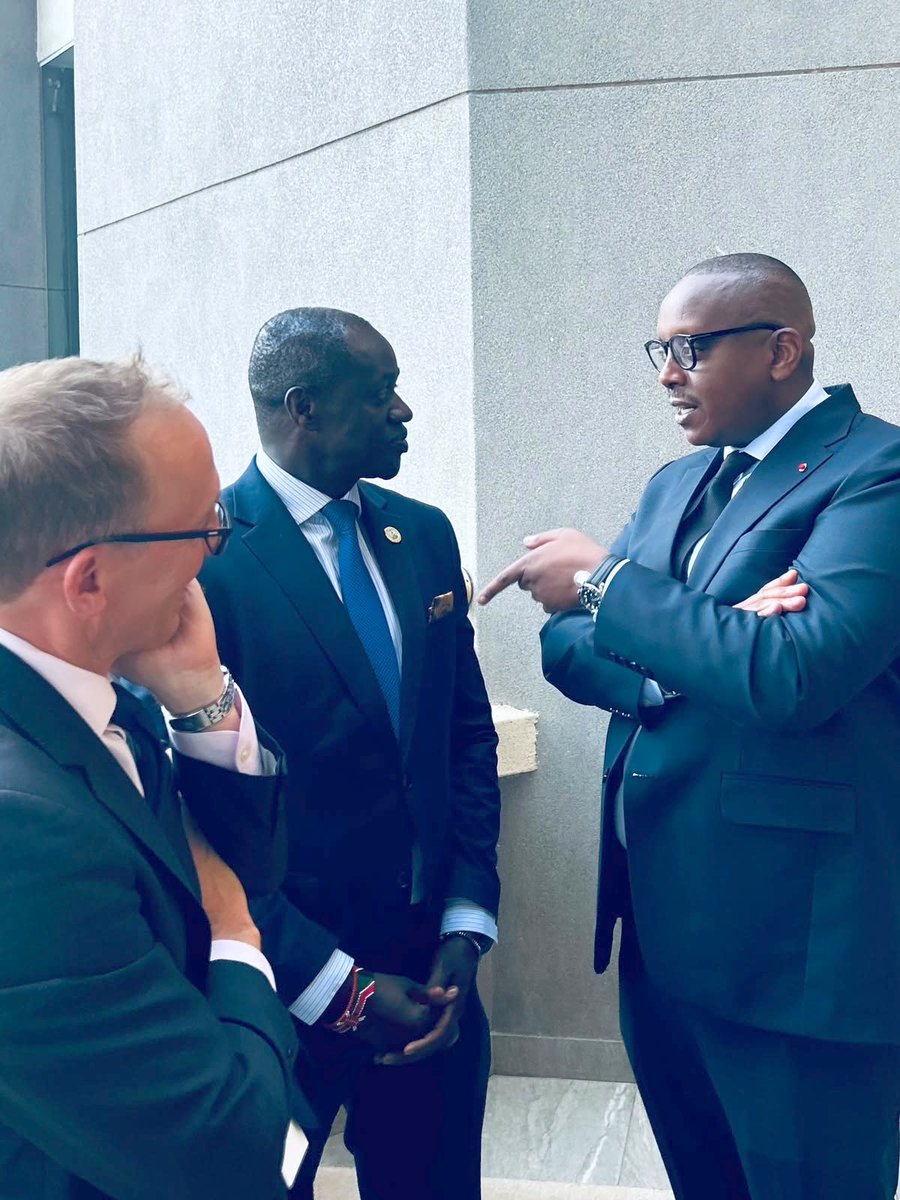 NgogaFred's tweet photo. Trust begins with a good conversation. Valuable exchange after Baraza B with High Commissioners @MMakoloo and @FCDOMattBaugh. #TrustSummit2026 https://t.co/8nOfWcOiaP