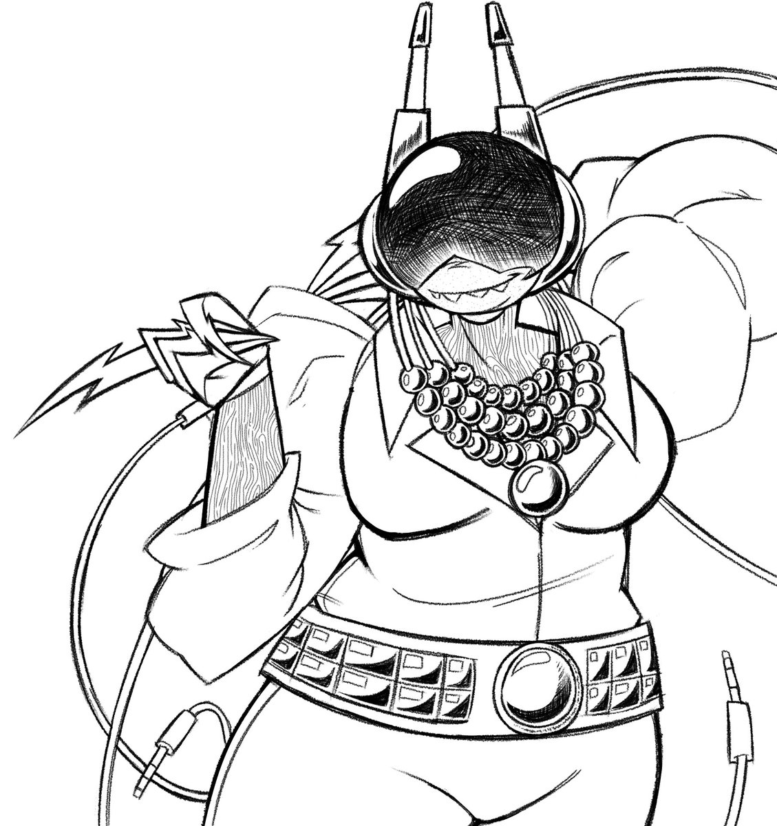 ChillyLemondz's tweet photo. I hate the fact that I draw so fucking slow. Even goddamn trailer of CAV come out. 
So it’s my oc for CAV and even for SMG4- 
Her name is Ms Charger. #CallingAllVillans #oc #CAVoc #CAV #smg4 #smg4oc https://t.co/JKQePuGSiK