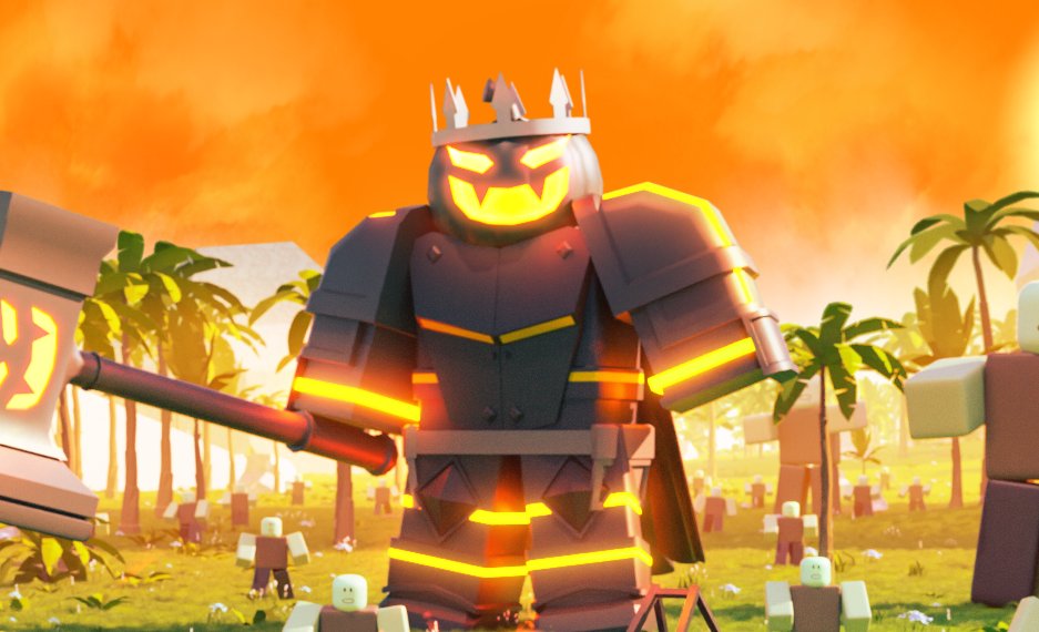 Panwells's tweet photo. THE CHARRED PUMPKIN KING IS BACK
ᴮᵉᶜᵃᵘˢᵉ ʷᵉ ᶜᵒᵘˡᵈⁿᵗ ᶠᶦⁿᶦˢʰ ᵗʰᵉ ⁿᵉʷ ᵇᵒˢˢ ᶦⁿ ᵗᶦᵐᵉ

I will post later when Lord Gravebane and the new titan system is out. Until then, the event will top out at about 4000 Candy!

Full changelogs
- Added 3 new cars 
- Returned the Halloween Invasion custom server for the part 2 event
- Added 3 new monster types (Vampire, Frankenstein, Realistic Zombie)
- Tank Shots, shredders and explosions can now damage monsters
- Added 2 new rims and a new title/chat color as event rewards
- The Halloween Shop is now unlocked
- Added 5 daily playtime rewards to the Halloween Shop
- Added OG wrap for all original owners of the Halloween Shop cars
- Overhauled how race classes are picked for Race Competitions. Classes from D to B will now be much more common than before. And X will be less common