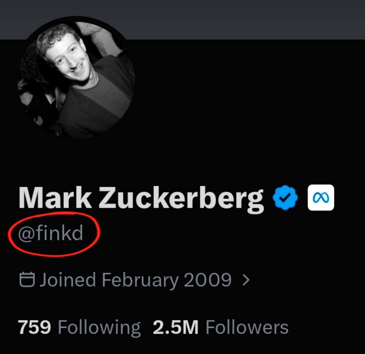 NovaXCode's tweet photo. bro picked a random username in 2009 and never looked back 😭

what the hell does @finkd even mean? https://t.co/vl8BkkEF39