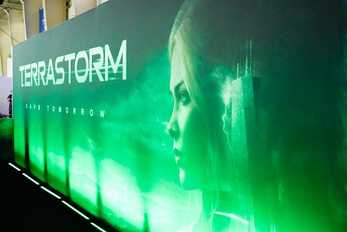 GameLoadStudio's tweet photo. Our #PGA2026 stand was packed with people eager to test #TerraStorm! 🔥

Day 2 is almost done, but if you didn't manage to stumble upon our illuminated Tower - don't worry, you'll have another chance tomorrow! ✅

We heard there are some gifts from @LogitechG to snag as well 👀 https://t.co/MwZvAGWVTJ