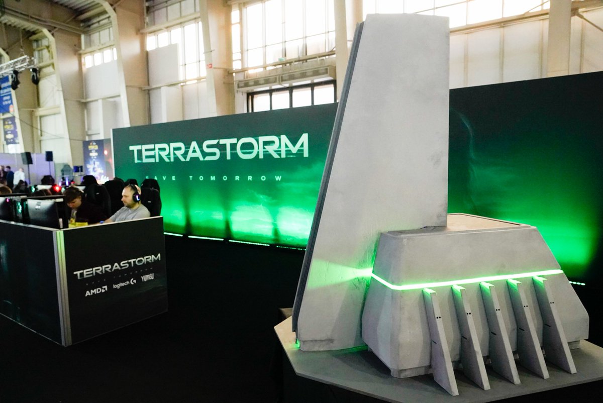 GameLoadStudio's tweet photo. Our #PGA2026 stand was packed with people eager to test #TerraStorm! 🔥

Day 2 is almost done, but if you didn't manage to stumble upon our illuminated Tower - don't worry, you'll have another chance tomorrow! ✅

We heard there are some gifts from @LogitechG to snag as well 👀 https://t.co/MwZvAGWVTJ