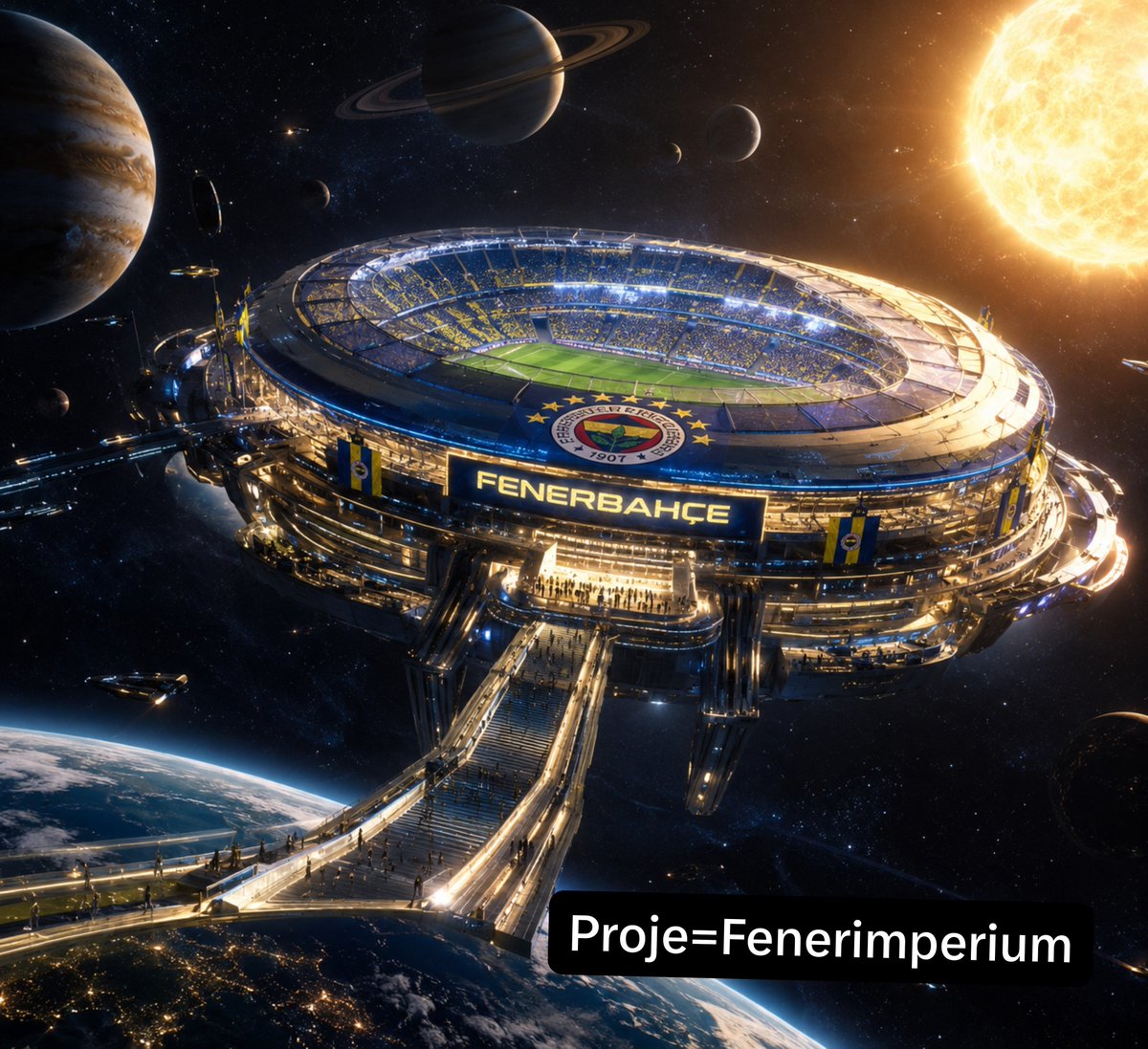 Fenerimperium's tweet photo. Uzaytepe şükrü saraçoğlu stadı https://t.co/l4uZMPdSsZ