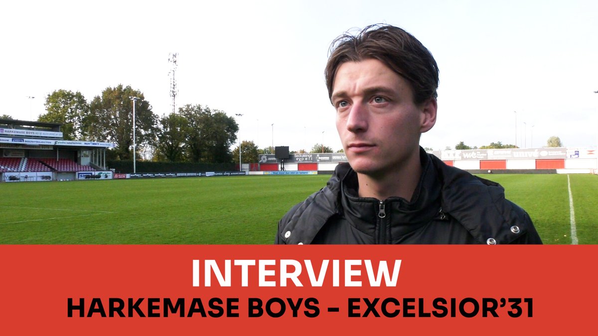 Excelsior31TV's tweet photo. 💬 Kai Wesselink: "Een dikke onvoldoende" | Harkemase Boys - @Excelsior31 (4-0)

➡️ https://t.co/LRVgFgjLGe https://t.co/EgupCogRFs