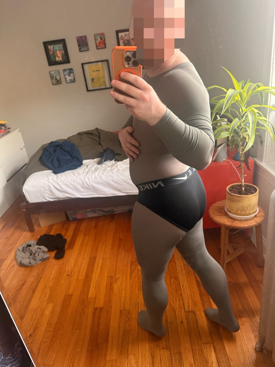 jctights's tweet photo. I love this grey body suit. Wearing it under my jeans and shirt to run errands today! https://t.co/rU7s03PAMA