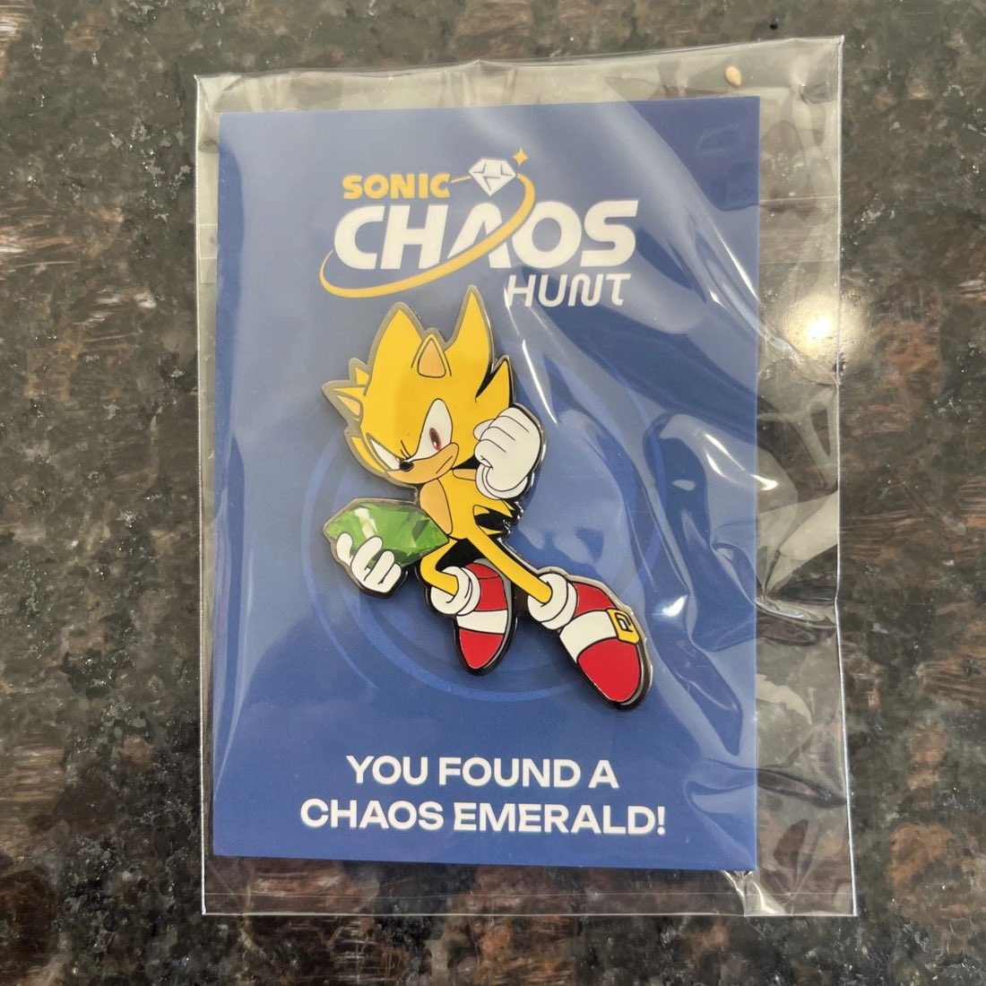 WowItsRG's tweet photo. SONIC FANS, QUICK! WHERE DID THIS PIN COME FROM? IS IT EMPLOYEE EXCLUSIVE?! 🤯✨ https://t.co/Fq5toWaZas