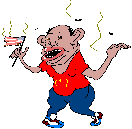 C_U271D's tweet photo. The original meximutt image ( the "o algo" guy) was created by a czech pretending to be romanian making fun of an indian pretending to be mexican, based on memes making fun of a racist gay white mexican who pretended to be black combined with a drawing making fun of americans https://t.co/S6aQx6OeI2