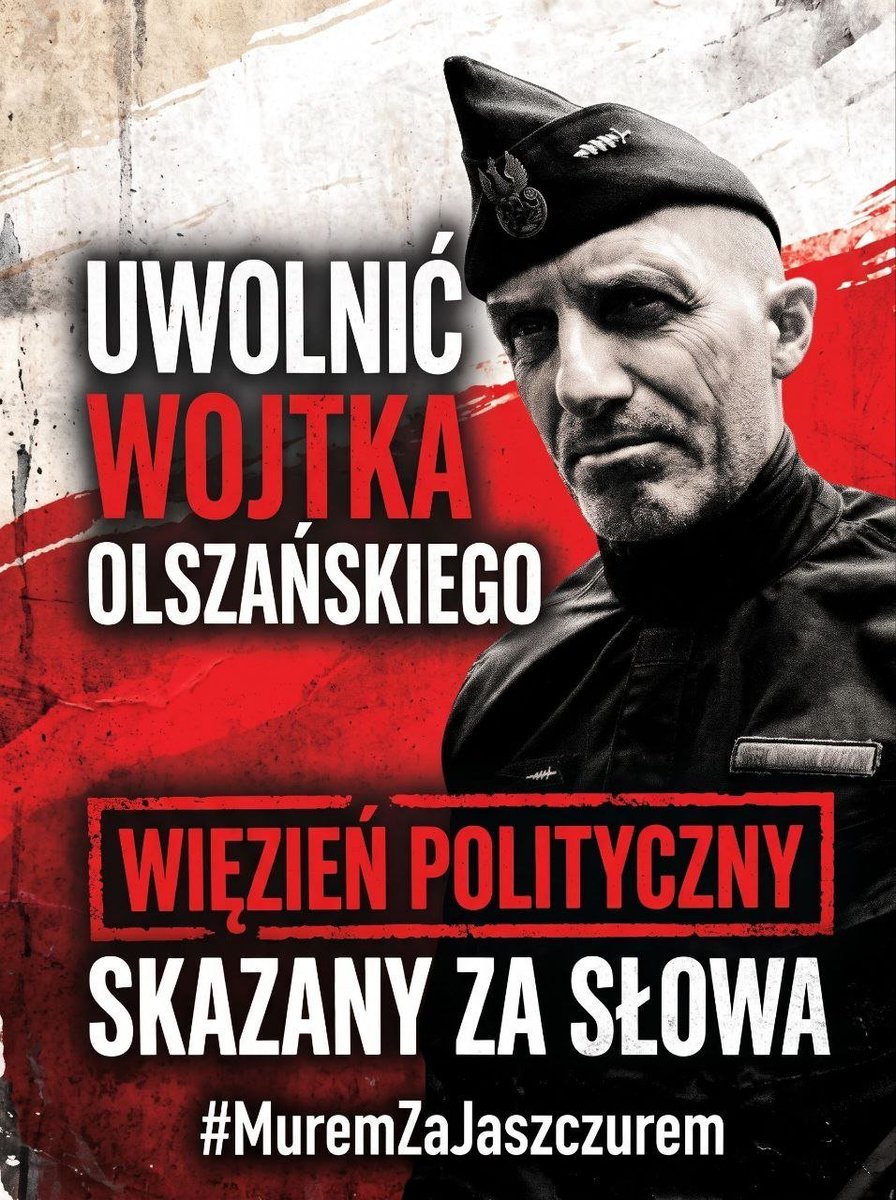 PolacyKamraci's tweet photo. Wojciech Olszański. Więzień polityczny skazany za słowa! https://t.co/j6eajsO1Hq