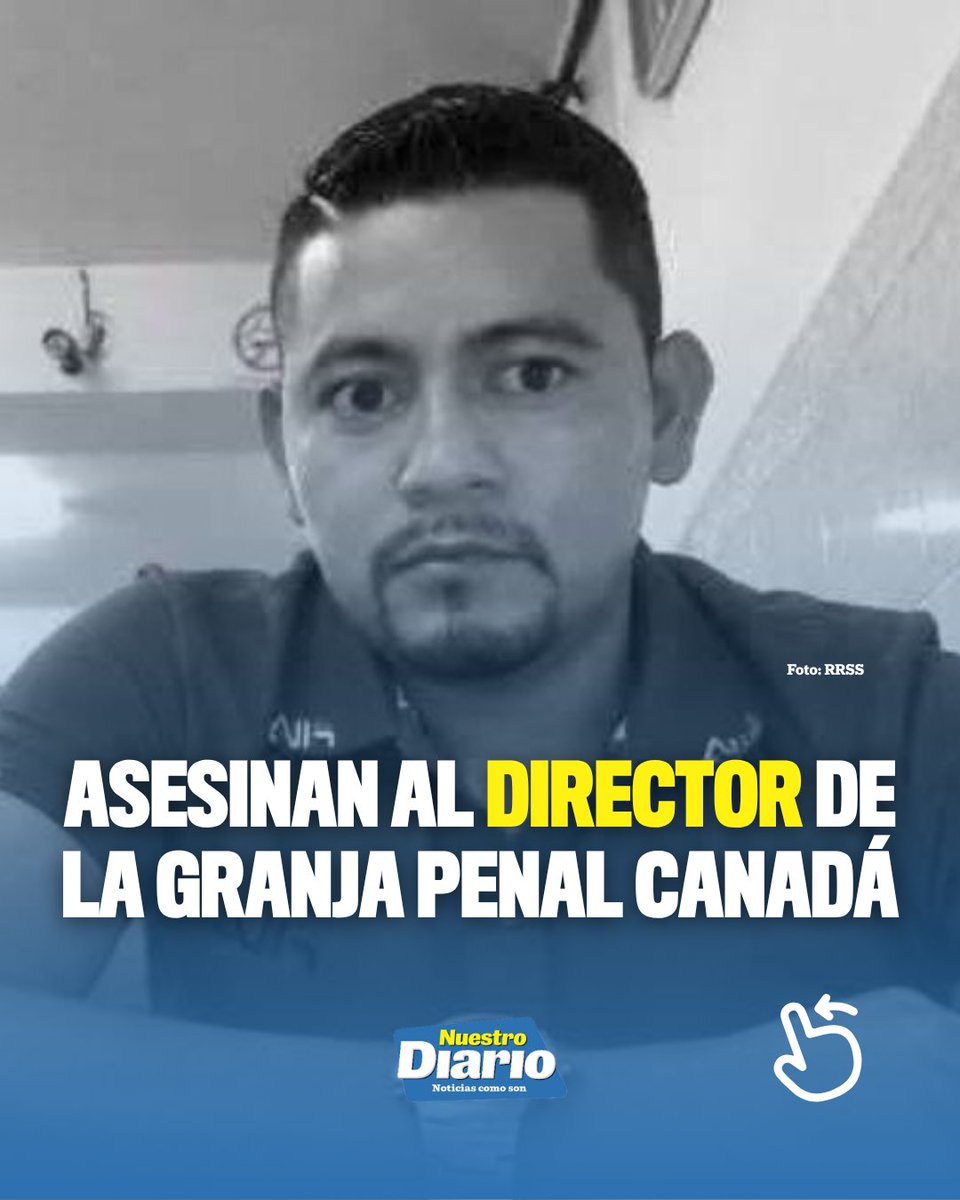 🚨 ASESINAN AL DIRECTOR DE LA GRANJA PENAL CANADÁ 🚨 José Ariel Barrios Rodríguez, de 41 años, director de la Granja Penal Canadá, fue asesinado la noche del…