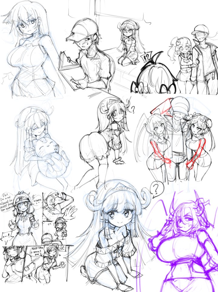 TriggerDex's tweet photo. The file where I doodle stuff is full. https://t.co/8QAOz87USI