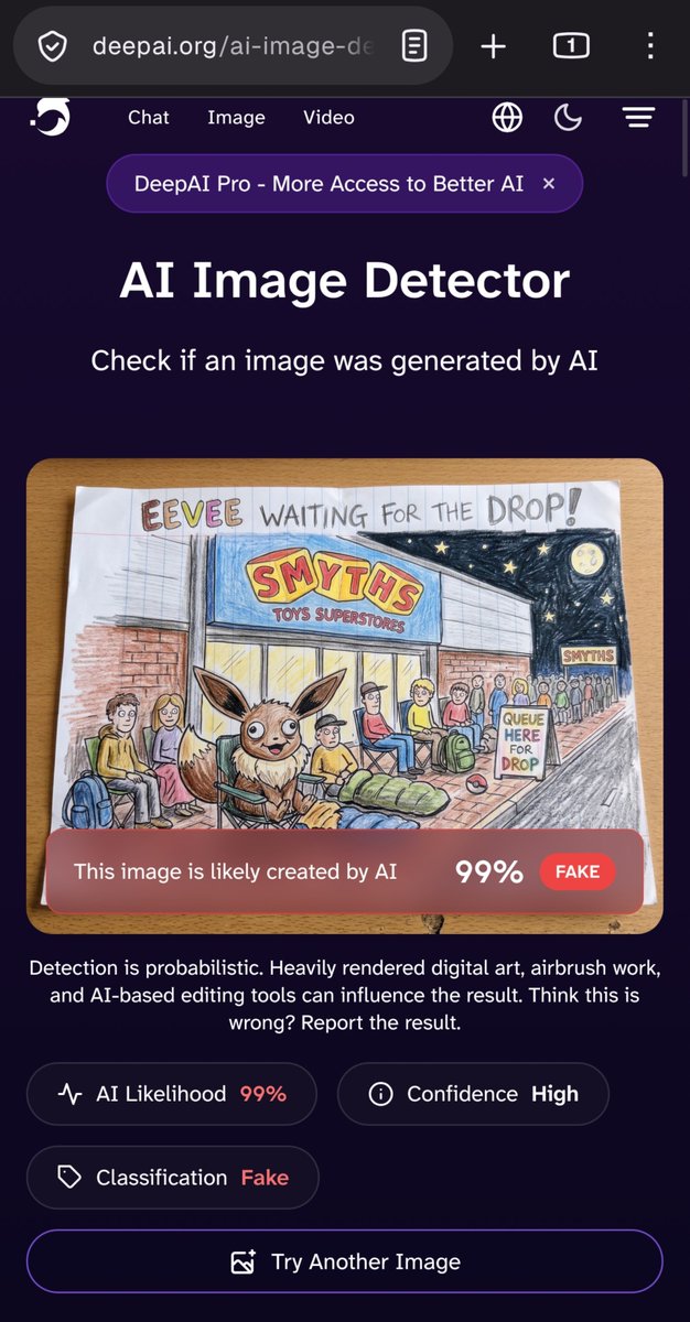 RetconInator's tweet photo. @splashje @PokemonStockUK I wonder why you think it won't win? https://t.co/AokbWZ3oUA