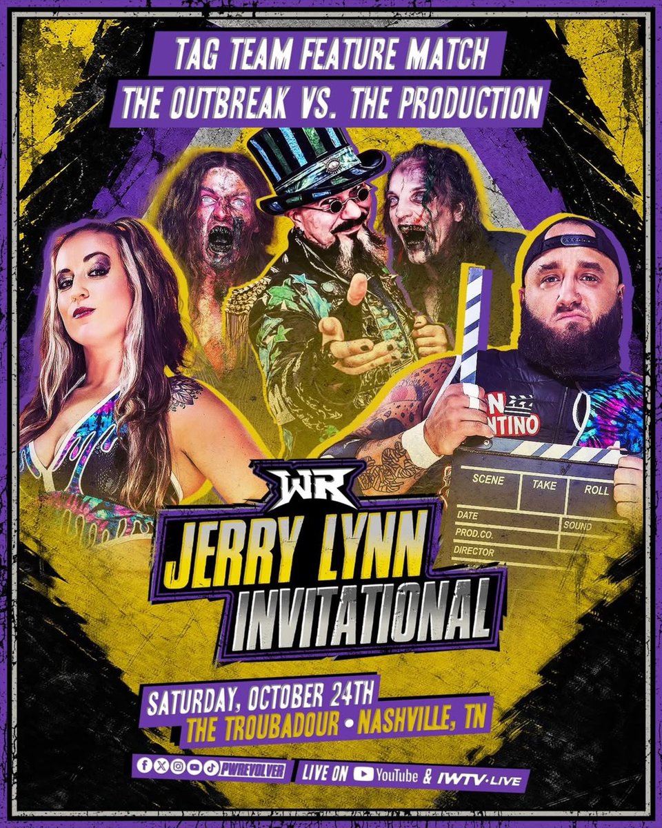 dErEk_DiLLiNGeR's tweet photo. NASHVILLE TONIGHT!! 
@PWRevolver 

🎬✖️🧟

@theKtArquette https://t.co/zk55F6VS9q