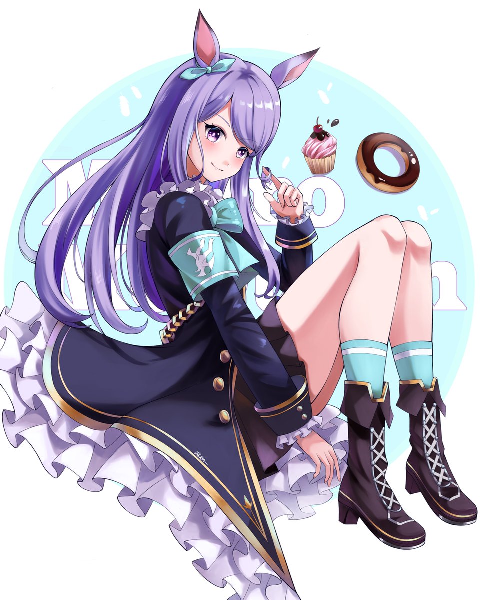 PKino14423's tweet photo. お砂糖が大好きなウマ娘  🐴💜🍰🍩
#ウマ娘 #MejiroMcQueen https://t.co/lnblv0ToFd