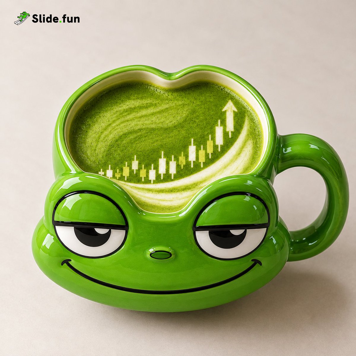 SlideFunBot's tweet photo. A little matcha, a little green candle, and a whole lot of hopium.

GM, https://t.co/HhthApx9He fam! 💚 https://t.co/uIdpvOaWDV