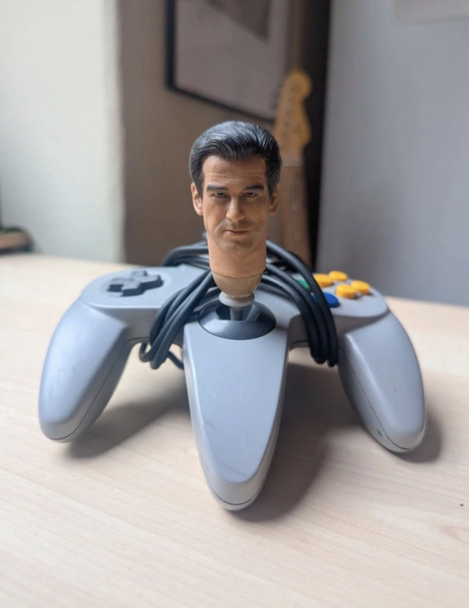 CartyScorsese's tweet photo. For the Pierce Brosnan fan in your life. https://t.co/mhtE87atid