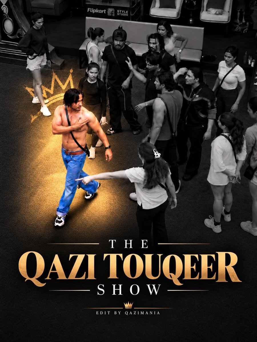 Viva22132's tweet photo. While others play the game, Qazi is running the show. Kashmir’s original rockstar is back and the house (and the country) can’t look away.
THE QAZI TOUQEER SHOW https://t.co/CLqd2NbEqR