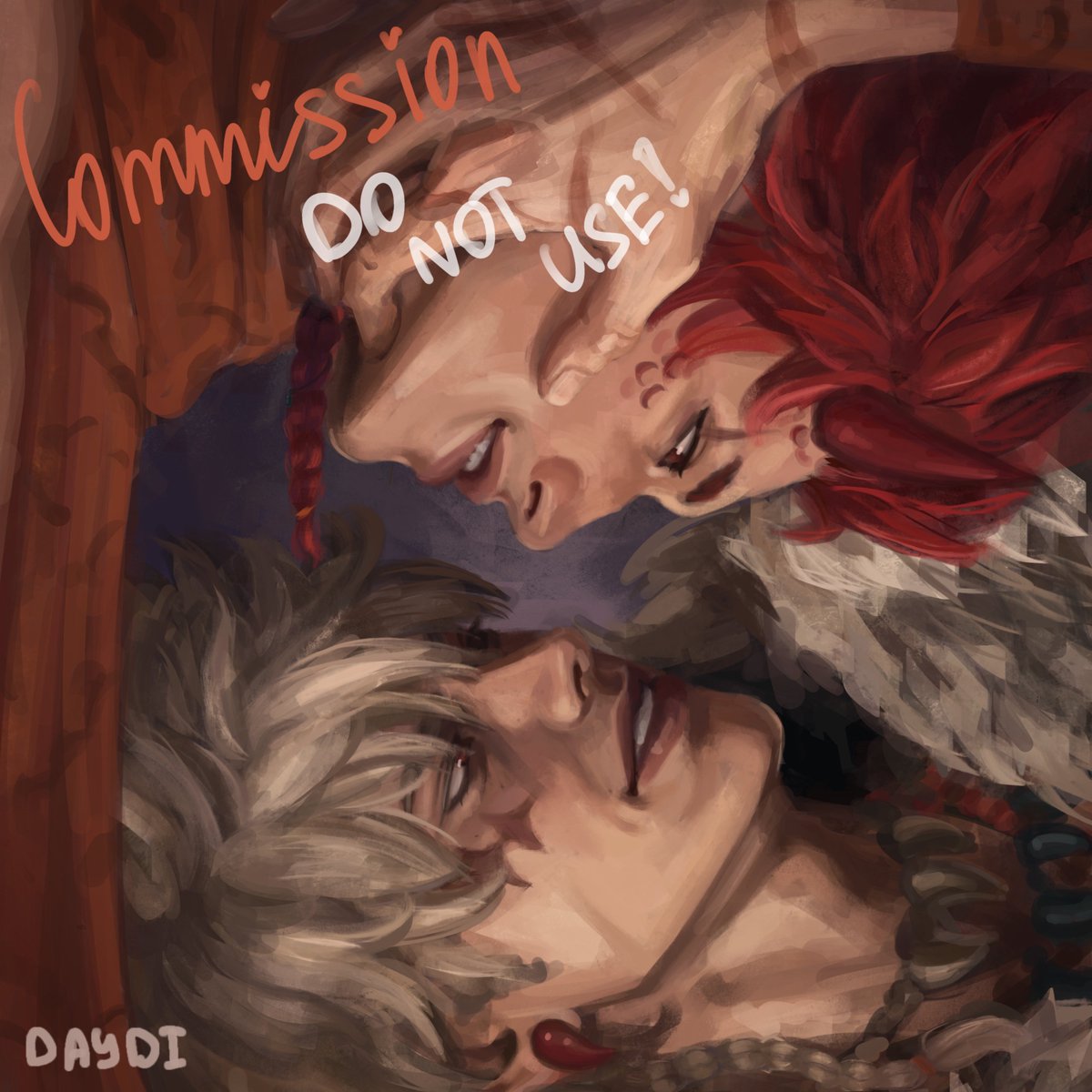 drawthefae's tweet photo. fantasy AU kiribaku comm!!! https://t.co/5iUY7L0SCp