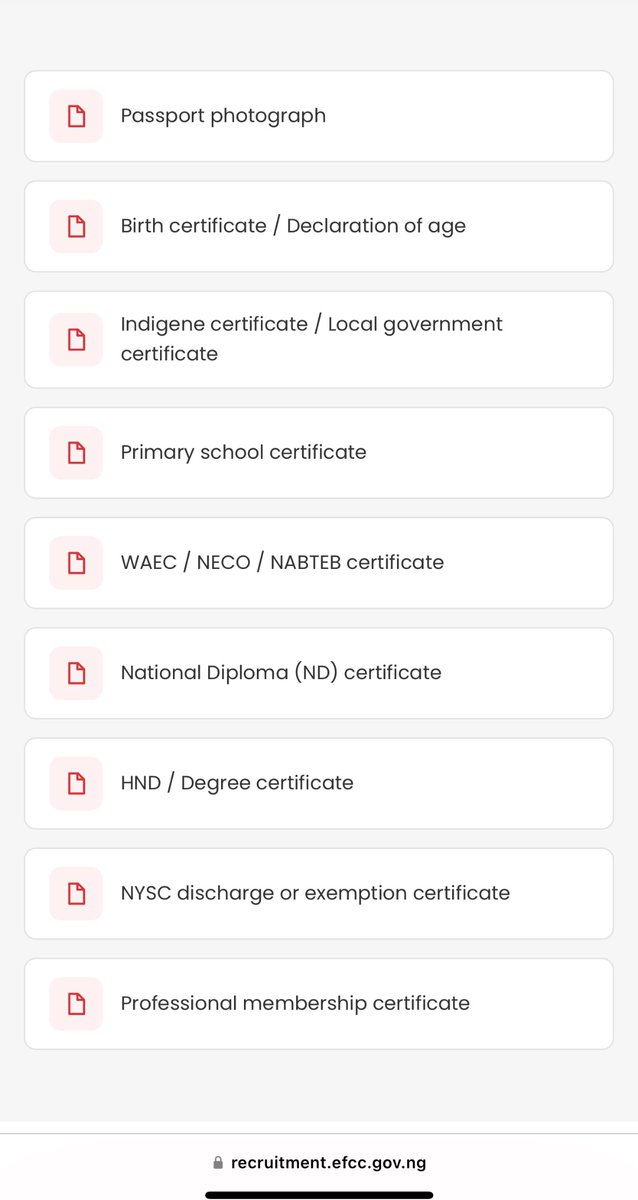 Abdulma51417141's tweet photo. 🚨 Nigeria 🇳🇬, EFCC recruitment alert!

Interested in joining the Economic and Financial Crimes Commission? Check the recruitment portal for available opportunities.

 https://t.co/hcjvUMvni5 https://t.co/HkVAMZiiyw