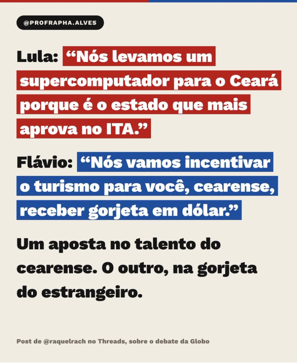 joseguimaraesce's tweet photo. O desprezo de Flávio Bolsonaro pelo Nordeste é evidente e ficou ainda mais explícito no debate de ontem. https://t.co/xb3AkXwvz6