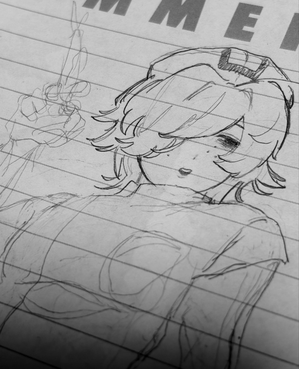 ieki_motimoti's tweet photo. ようやくぽい顔が描けてきた😢 https://t.co/frm1TnuKpP