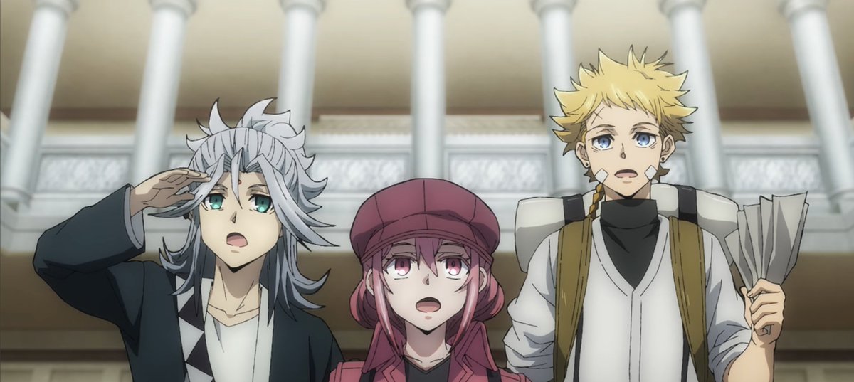 ElMundoShiro's tweet photo. El avance del episodio 04/12 Parte 1 del Anime de "The Vermilion Mask (Shuiro no Kamen)". Se estrena el próximo 31 de Octubre. #vermilion #朱色の仮面 #Anime. Nota: El anime contara con 24 episodios la parte 2 se estrena en Abril del 2027.
https://t.co/NTuB0qQQ3n . https://t.co/WwE2xerkKh