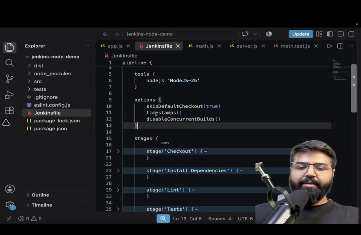 jyndr_1's tweet photo. π Today's Progress
DSA -
Did today's LC POTD.
Dev -
Completed DevOps Lecture 10. Learnt about Jenkins and implemented it today.
Studied TOC a bit.
#DSA #LeetCode #DevOps #Jenkins #TOC #100DaysOfCode https://t.co/GE8bdQxiaq