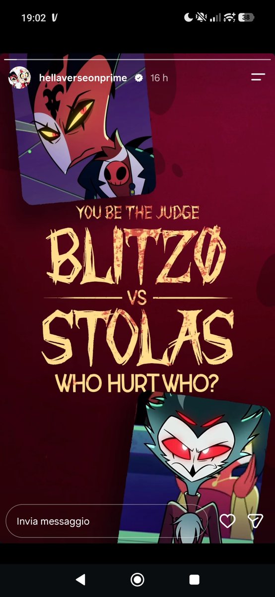 korvytron's tweet photo. im pissing myself instagram made a poll to decide who's right between them and blitz won by the tiniest margin https://t.co/owyp6taq1h