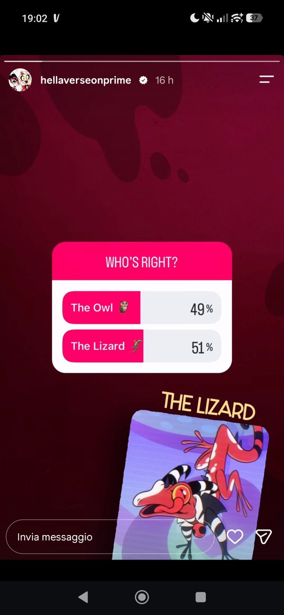 korvytron's tweet photo. im pissing myself instagram made a poll to decide who's right between them and blitz won by the tiniest margin https://t.co/owyp6taq1h