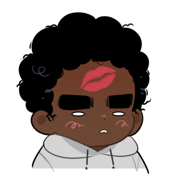 Moosopp's tweet photo. [OC] Big ol muah https://t.co/Vyg7A01WMZ
