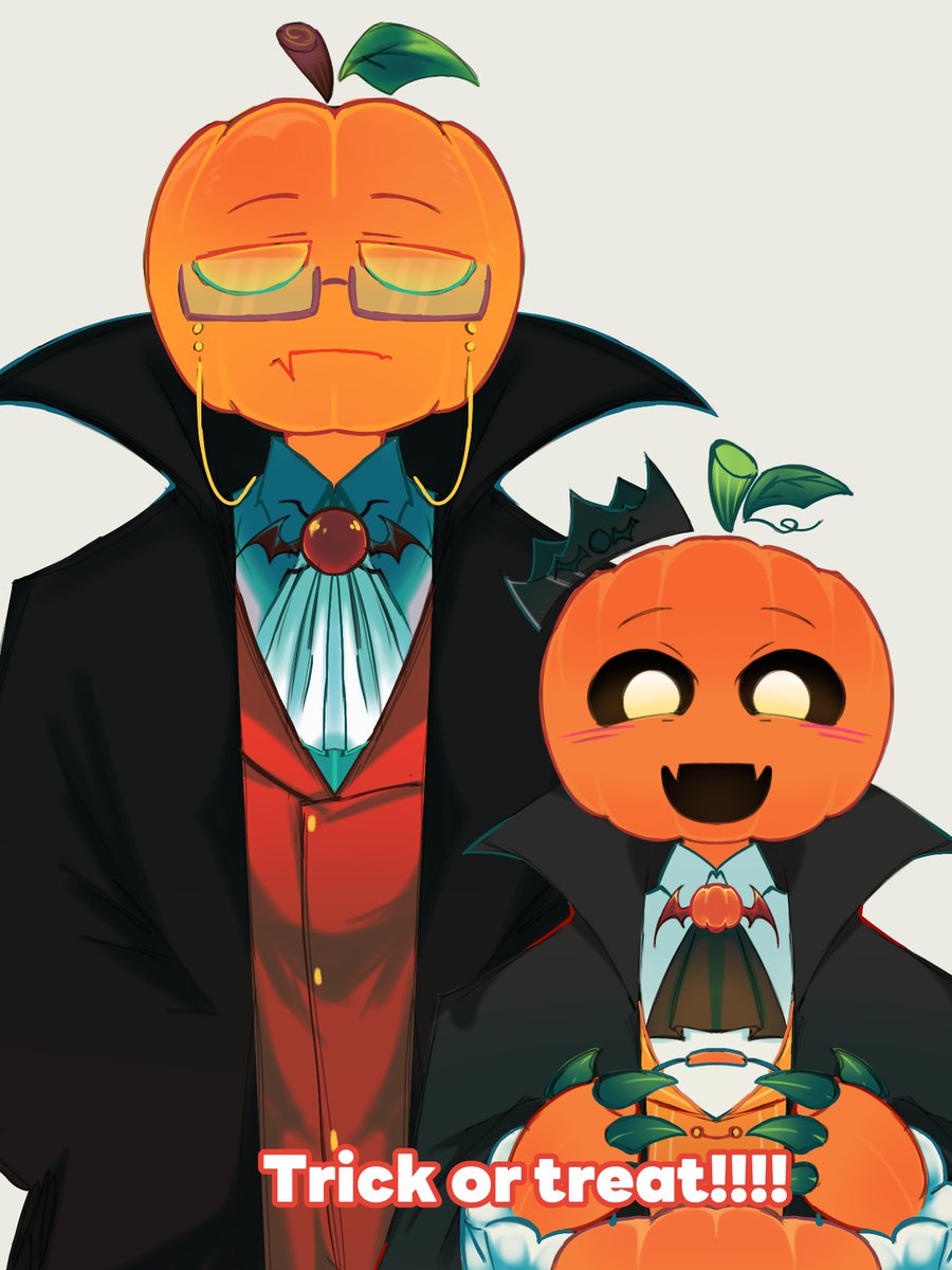 ValeDee0r's tweet photo. Trick or treat!!! 

#whispy #gourdy #mcyt #dandysworld  #tufftags #art https://t.co/QS1jC9O0C6